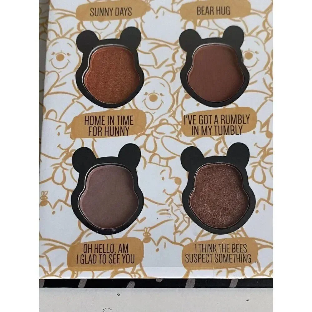 Taste Beauty Winnie The Pooh HUNNY Eyeshadow Palette 12 Colors Shimmer Matte NEW